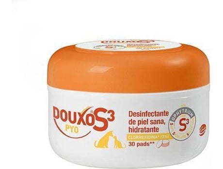 Douxo S3 Pyo Discos de Limpeza para Cães e Gatos 30 Discos Douxo