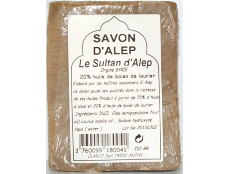 Sabonete  Alepo 20% Louro (200 g)