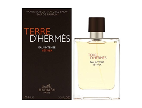 Perfume HERMÈS Terre D'HERMÈS Eau Intense Vétiver 3.3fl.oz Eau de Parfum (100 ml)