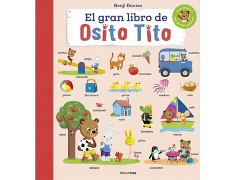 Livro El Gran Libro De Osito Tito de Benji Davies (Espanhol)