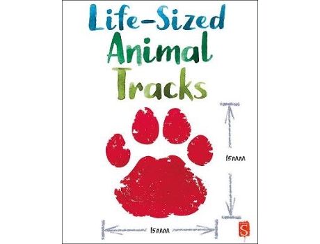 Livro Life-Sized Animal Tracks de John Townsend (Inglês - Capa Dura)