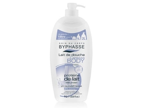 Byphasse Shower Cream Milk Protein 1L