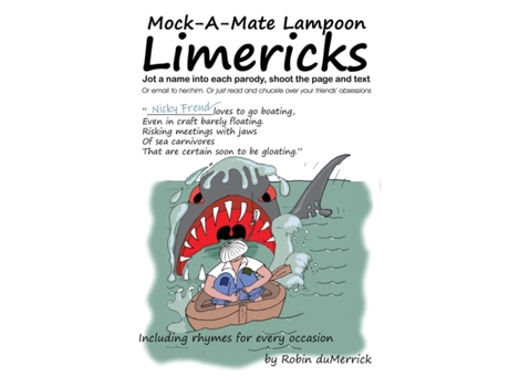 Livro Mock-A-Mate Lampoon Limericks Robin Dumerrick (Inglês)