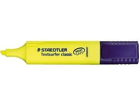 Marcador Fluorescente Textsurfer Classic 364 Amarelo  10 Unid.