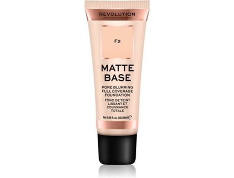 Base em Pó  Revolution Matte Base High Cover Foundation