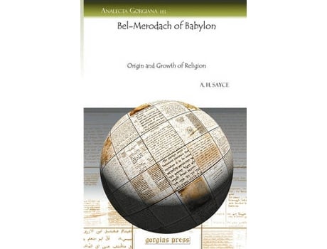 Livro bel-merodach of babylon de a. sayce (inglês)