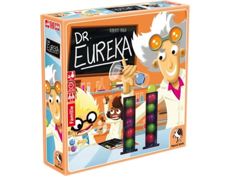 Dr Eureka Jogo de Tabuleiro