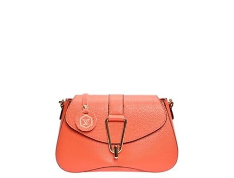 Mala de Mulher LUISA VANNINI Crossbody Lv Arancio Pele Laranja