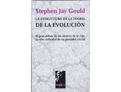 Livro La Estructura De La Teoría De La Evolución de Stephen Jay Gould (Espanhol)