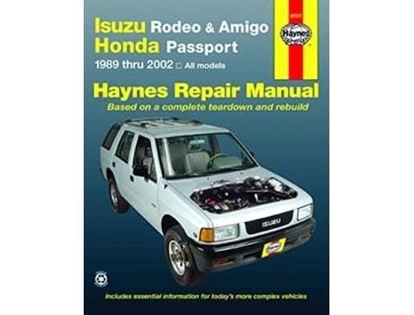 Livro Isuzu Rodeo, Amigo Honda Passport de Robert Maddox (Inglês)