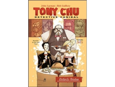 Livro Tony Chu Detective Canibal Vol 3 - Enfarda Brutos .