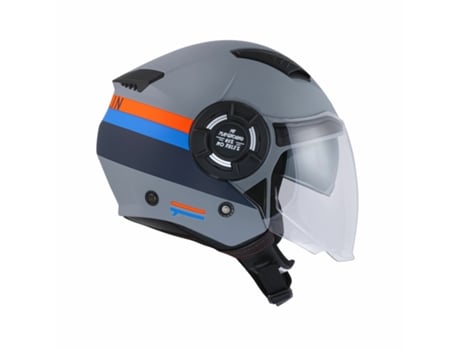 Capacete de motocicleta a jato Pull-in open face