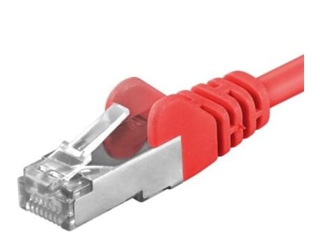 Premiumcord Sp6Asftp015R Cabo de Rede Vermelho 1.5 M Cat6A Sf/Utp S-Ftp