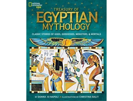 Livro Treasury Of Egyptian Mythology de Donna Jo Napoli