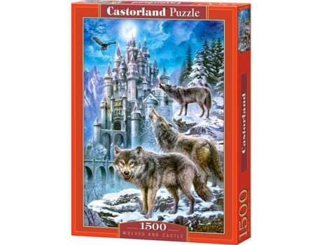 Puzzle  Wolves and Castle (1500 Peças)