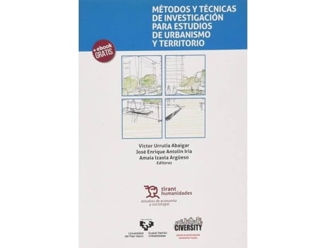 Livro Métodos Y Técnicas De Investigación Para Estudios De Urbanismo Y Territorio de Víctor Urrutia Abaigar (Espanhol)