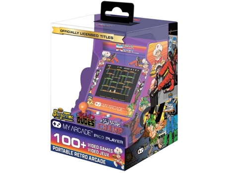 Consola Retro Gaming My Arcade Pico Player Data East Hits 108 Jogos em 1 my Arcade