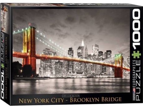 Puzzles EUROGRAPHICS New York City Brooklyn Bridge (1000 peças)