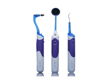 Escova de dentes elétrica - - Modelo inteligente - 5 níveis ajustáveis - Carregamento USB - IPX7 à prova dágua HTBE