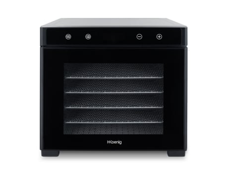 Desidratador de alimentos H.KOENIG DSY900 (6 tabuleiros de secagem amovíveis- 650W)