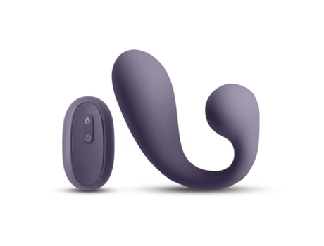 Vibrador Anal NS NOVELTIES Secrets (ABS - 14 cm - Violeta - 3 velocidades)