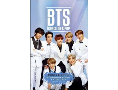 Livro BTS - Ícones do K-Pop de Adrian Besley (Português)