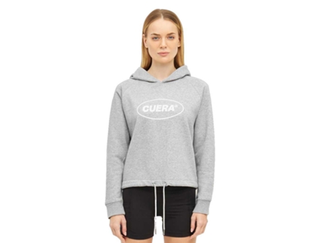 Cuera Hoodie Cinzento L Mulher