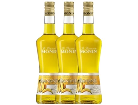 Licor MONIN Monin Plátano Banane (0.7 L - 3 unidades)