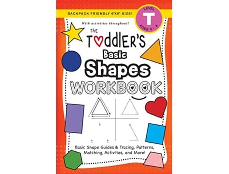 Livro Toddlers Basic Shapes Workbook de Lauren Dick (Inglês)