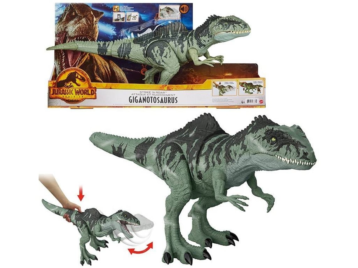 Jurassic World Dinossauro de Brinquedo Thrash 'N Devour