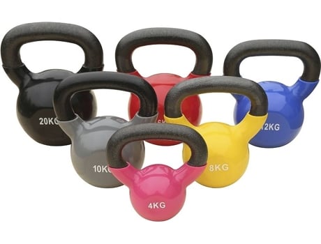 Kettlebell SPORTI FRANCE (Preto-20 kg)