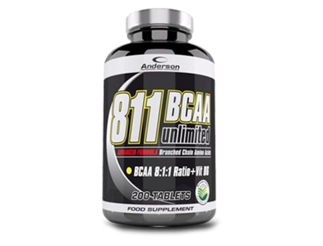 Anderson Sport 811 Bcaa Unlimited Tablets 100