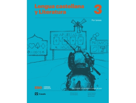 Livro Lengua Castellana Y Literatura 3 Eso 2020 Por Tareas de Casals (Espanhol)