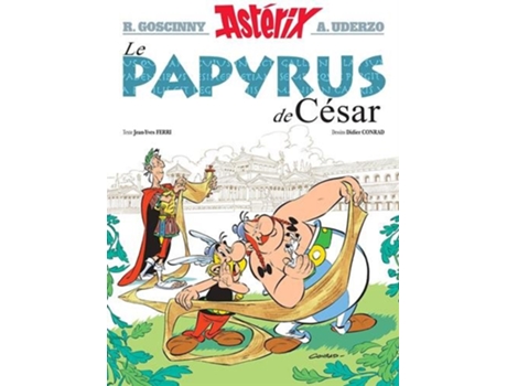 Livro Asterix Le Papyrus De Cesar de Uderzo Goscinny (Francês)