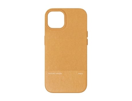 Capa para iPhone 15 NATIVE UNION Acrílico Amarelo .