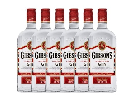 Gin BARDINET Bardinet Gibson's Gin (0.7 L - 6 unidades)