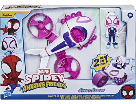 Figura de Ação  Ghost-Spider Change 'N Go (Idade Mínima: 3 anos)