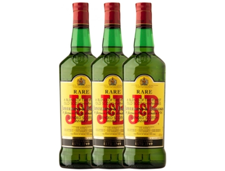 Whisky J&B Blended J&B (1 L - 3 unidades)