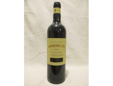 Vinho Tinto CHÂTEAU BRILLETTE 2004 (75 cl - 1 unidade)