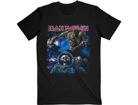 T-Shirt ROCK OFF Iron Maiden - Final Frontier Preto (Tamanho: L)