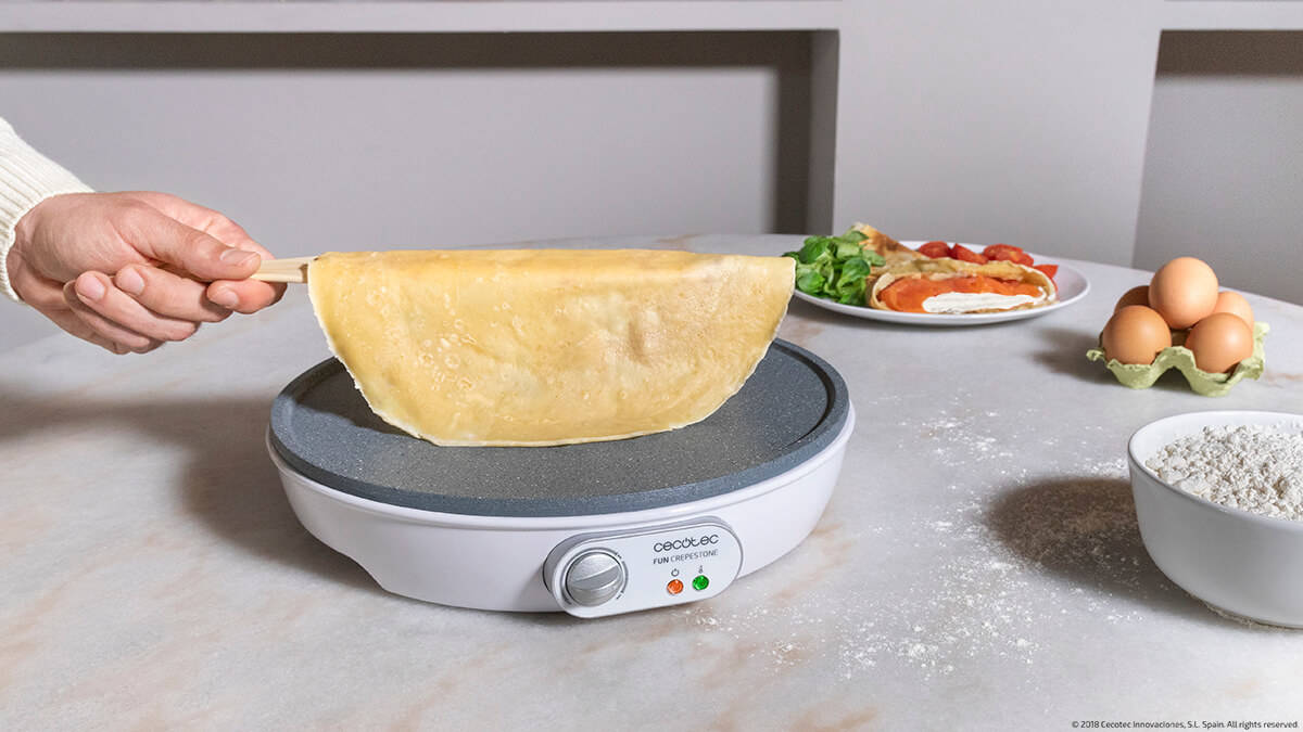 M quina de Crepes CECOTEC Fun Crepestone 1000 W Worten.pt