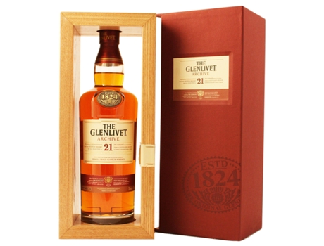 Whisky Glenlivet 21 Anos Archive Malt Single Malt