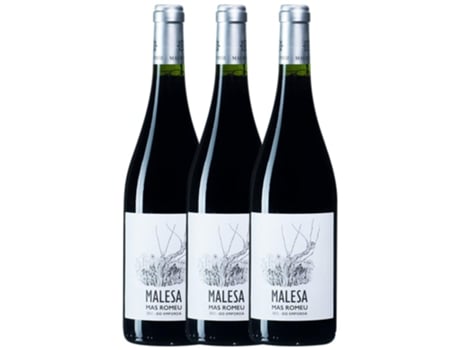 Mas Romeu Malesa Negre Empordà 75 cl (Caixa de 3 unidades)