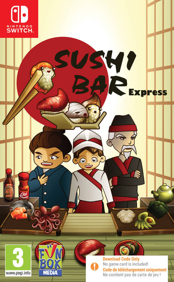 Jogo Nintendo Switch Sushi Bar Express (Código de Descarga na Caixa)