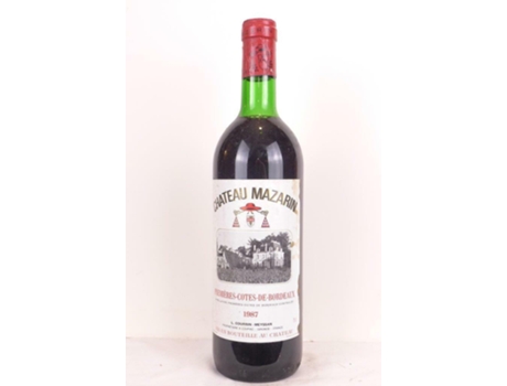 Vinho Tinto CHÂTEAU MAZARIN 1987 (75 cl - 1 unidade)