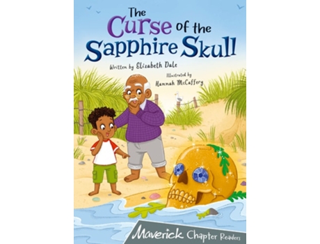 Livro The Curse of the Sapphire Skull de Hannah McCaffery (Inglês)