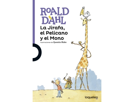 Livro La jirafa, el pelicano y el mono de Roald Dahl (Espanhol)