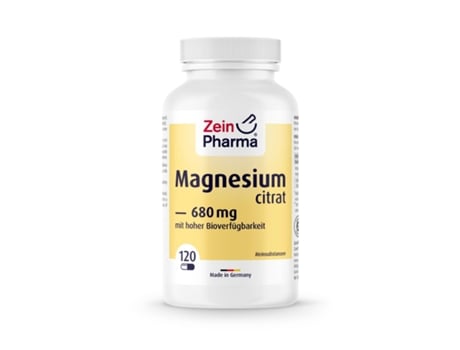 Magnésio Citrato 680mg (120 cápsulas) - Cansaço e Fadiga