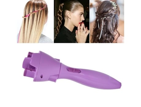 Trança de cabelo automática trança de cabelo automática máquina de tricô ferramenta de estilo de cabelo para meninas senhoras hb007 ZERODIS