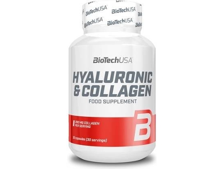 Suplemento Alimentar BIOTECHUSA Hialurônico E Colágeno (30 cápsulas)